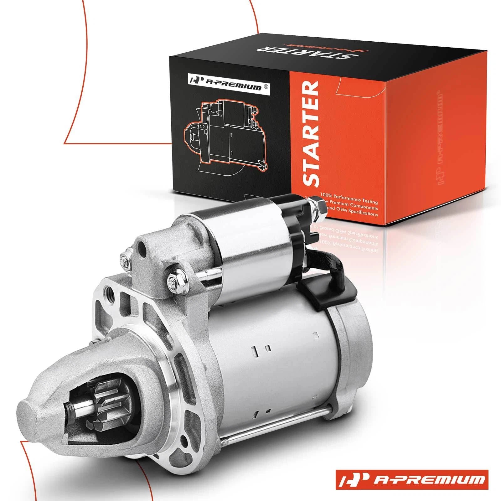 Starter for Jeep Grand Cherokee WK2 (2011–2012) V6 3.6L 12V