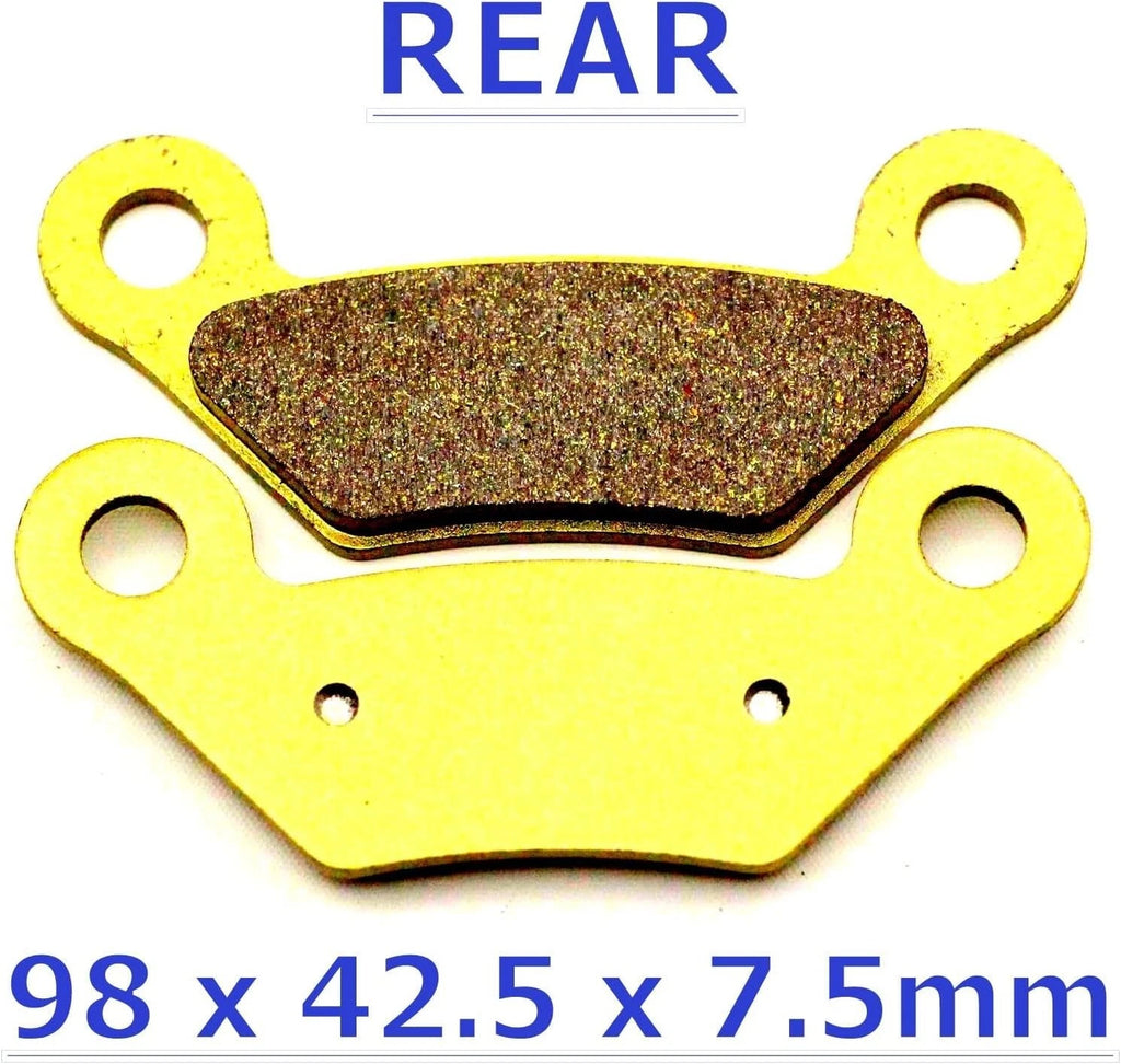 MC Brake Pads for John Deere XUV Gator 625i 825i 855D (2011–2017)