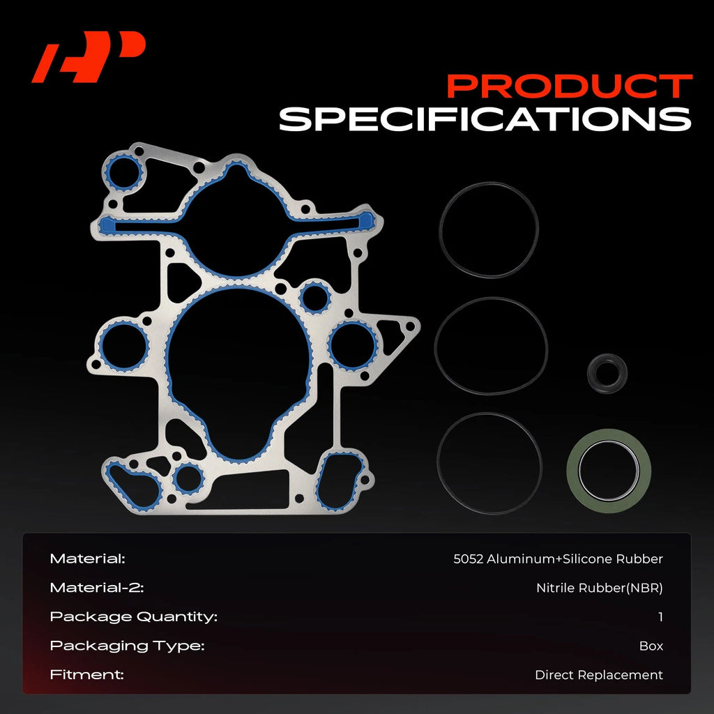 Timing Cover Gasket Set for Ford F-250 F-350 F-450 Super Duty (2008–2010)