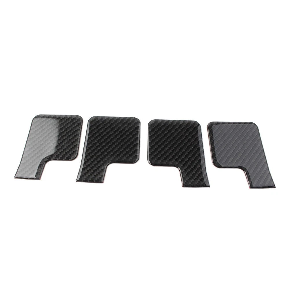 Set of 4 Interior Door Handle Bowl Cover Trim for Jeep Wrangler JK (2011–2017)