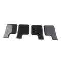 Set of 4 Interior Door Handle Bowl Cover Trim for Jeep Wrangler JK (2011–2017)