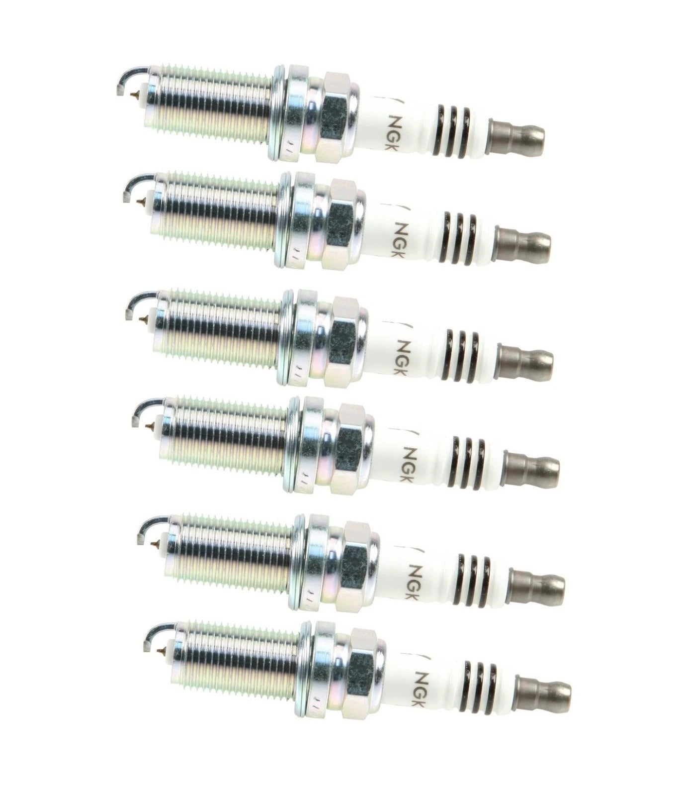Set of 6 OEM Iridium IX LFR5AIX-11 Spark Plugs for Nissan 350Z (2003–2009)