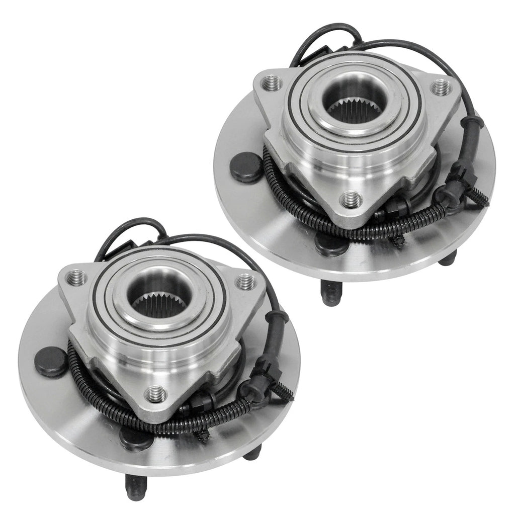 2X Front Wheel Hub and Bearings for Ram 1500 (2009–2011)