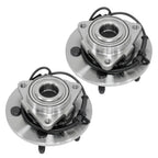 2X Front Wheel Hub and Bearings for Ram 1500 (2009–2011)