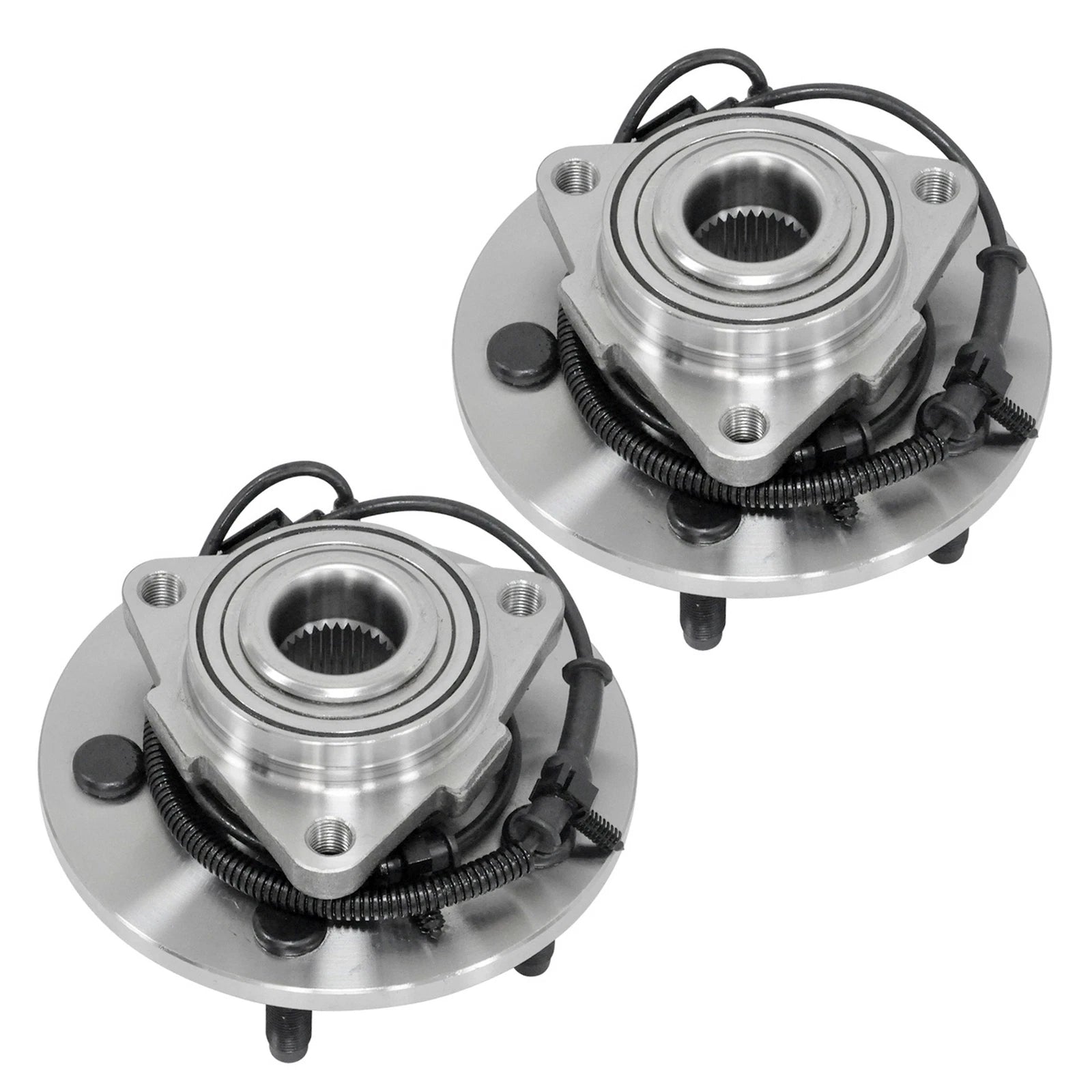 2X Front Wheel Hub and Bearings for Ram 1500 (2009–2011)