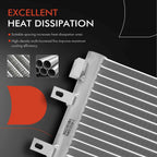 Aluminum Radiator Inverter Cooler with Bracket for Ford Fusion (2013–2020)