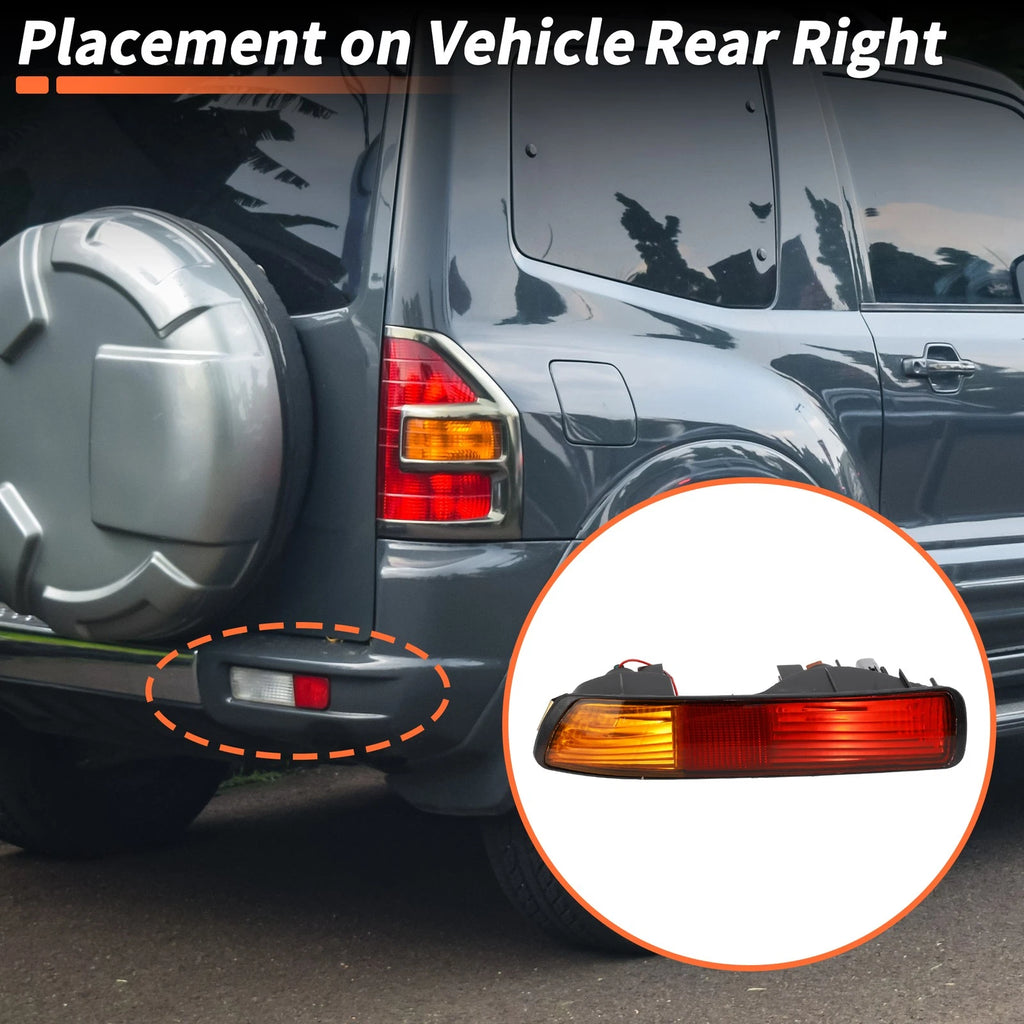 Rear Bumper Tail Light Shell No.MR508784 for Mitsubishi Pajero 