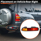 Rear Bumper Tail Light Shell No.MR508784 for Mitsubishi Pajero 