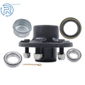 1 Pack Trailer Hub Kit for 3500 lbs #84 Spindles (5 on 4.5") W/ Bearings L68149