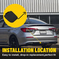 ABS Rear Bumper Tow Hook Cap Cover for Honda Civic (2016–2021) Black EXV