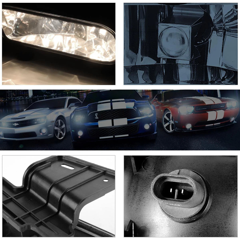 Set of 2 Blue Tint Fog Lights with Switch for GMC Sierra/Yukon (1999–2006)