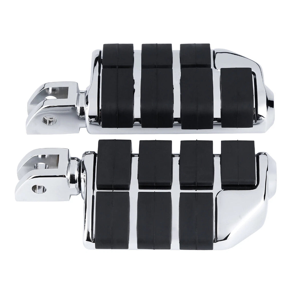 Chrome Driver Footpeg Pegs for Harley Softail Street Bob (2018–2025)