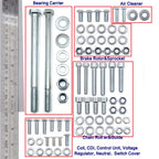 632 Piece Galvanized Steel Bolt Kit for Yamaha Banshee (1987–2006)