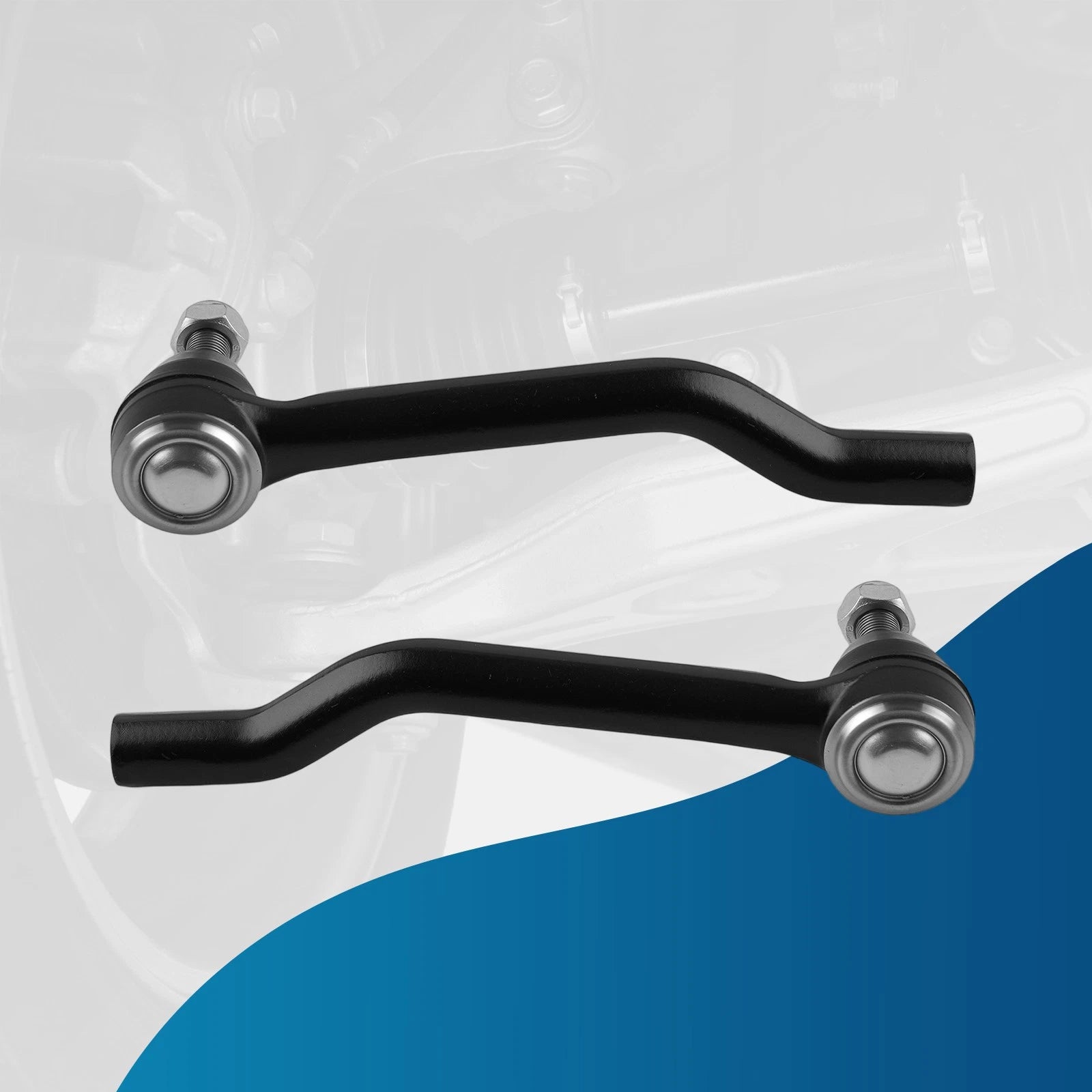 Pair Outer Tie Rods for Honda Civic Integra (2016–2025) MS60658