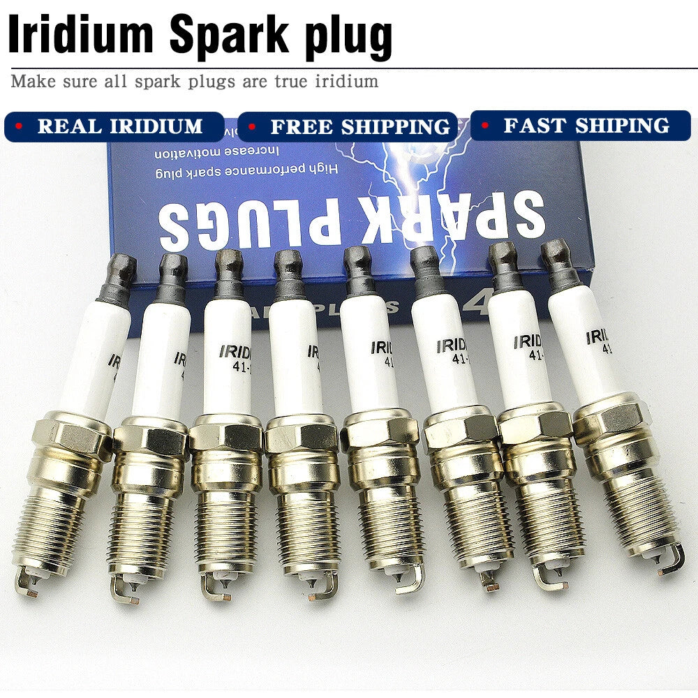 8PCS Iridium Spark Plugs 41-993, 19256067 for Chevy Tahoe GMC Pontiac