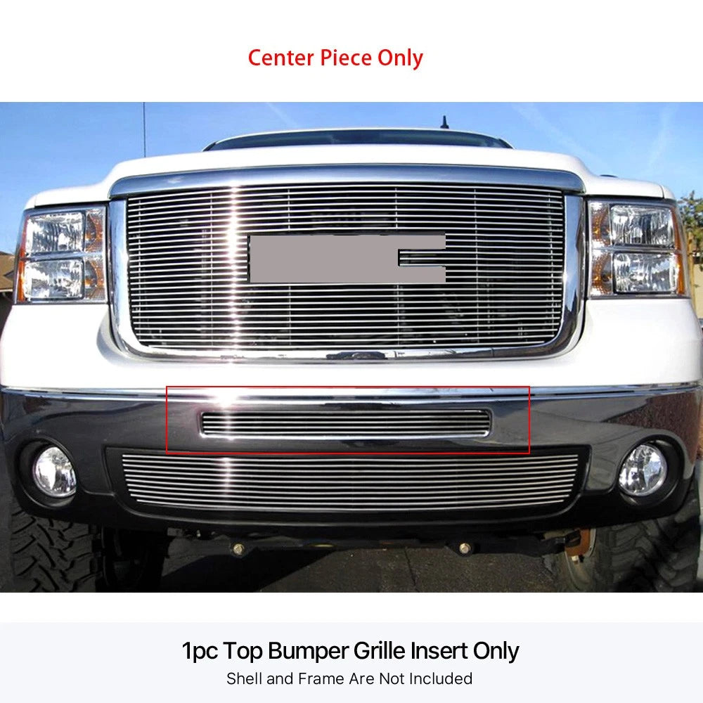 Chrome Billet Grill Insert for GMC Sierra 1500/2500 (2007-2013)