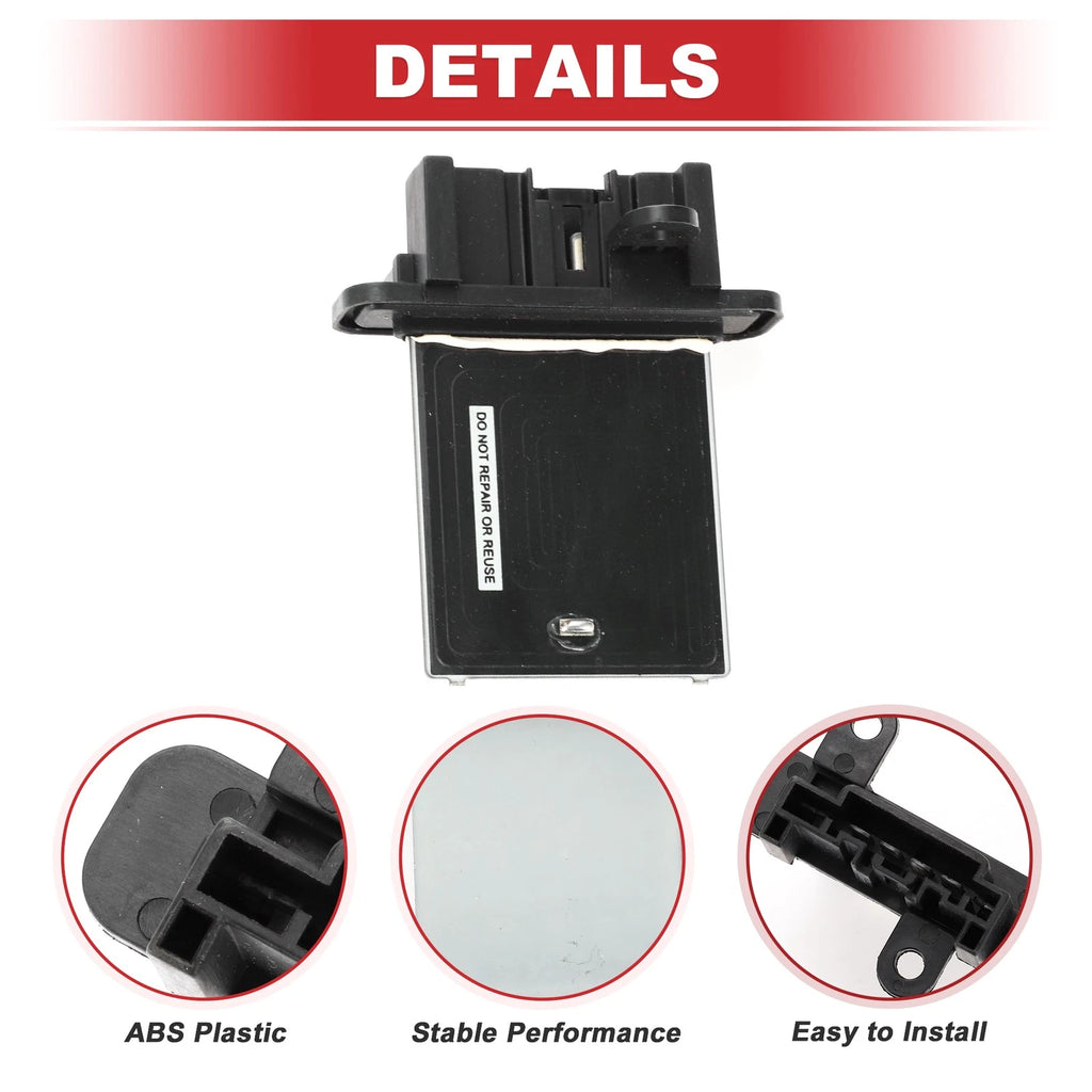 HVAC Blower Motor Resistor No. 27150EB71B for Nissan Navara (2006–2013)