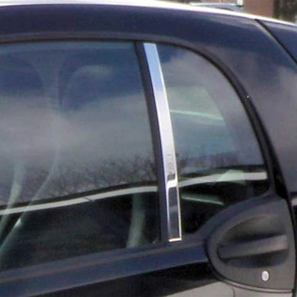 Luxury Chrome Pillar Post Trim 2pc for Smart Fortwo (2008–2012)