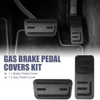 Foot Pedal Brake Gas Pad Kit for Honda Fit (2021) - Non Slip Black