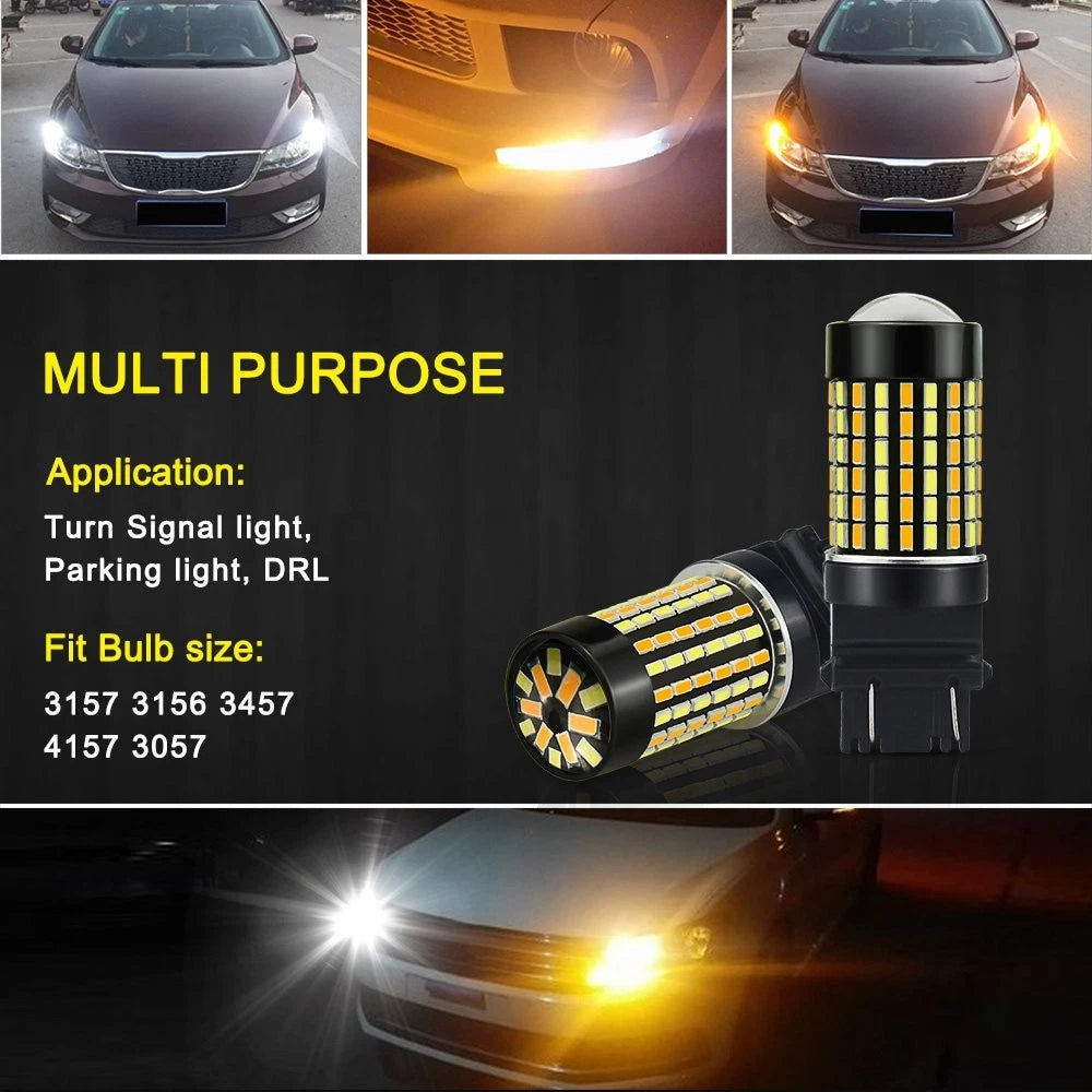 Switchback LED Turn Signal Lights for Make Model (YYYY–YYYY)