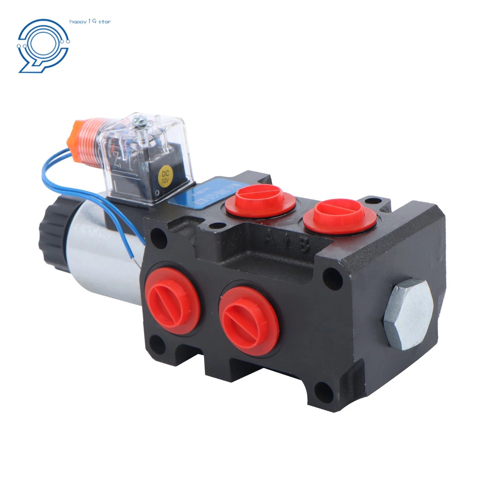 Hydraulic Solenoid Selector Diverter Valve for 12V DC Systems (Universal)