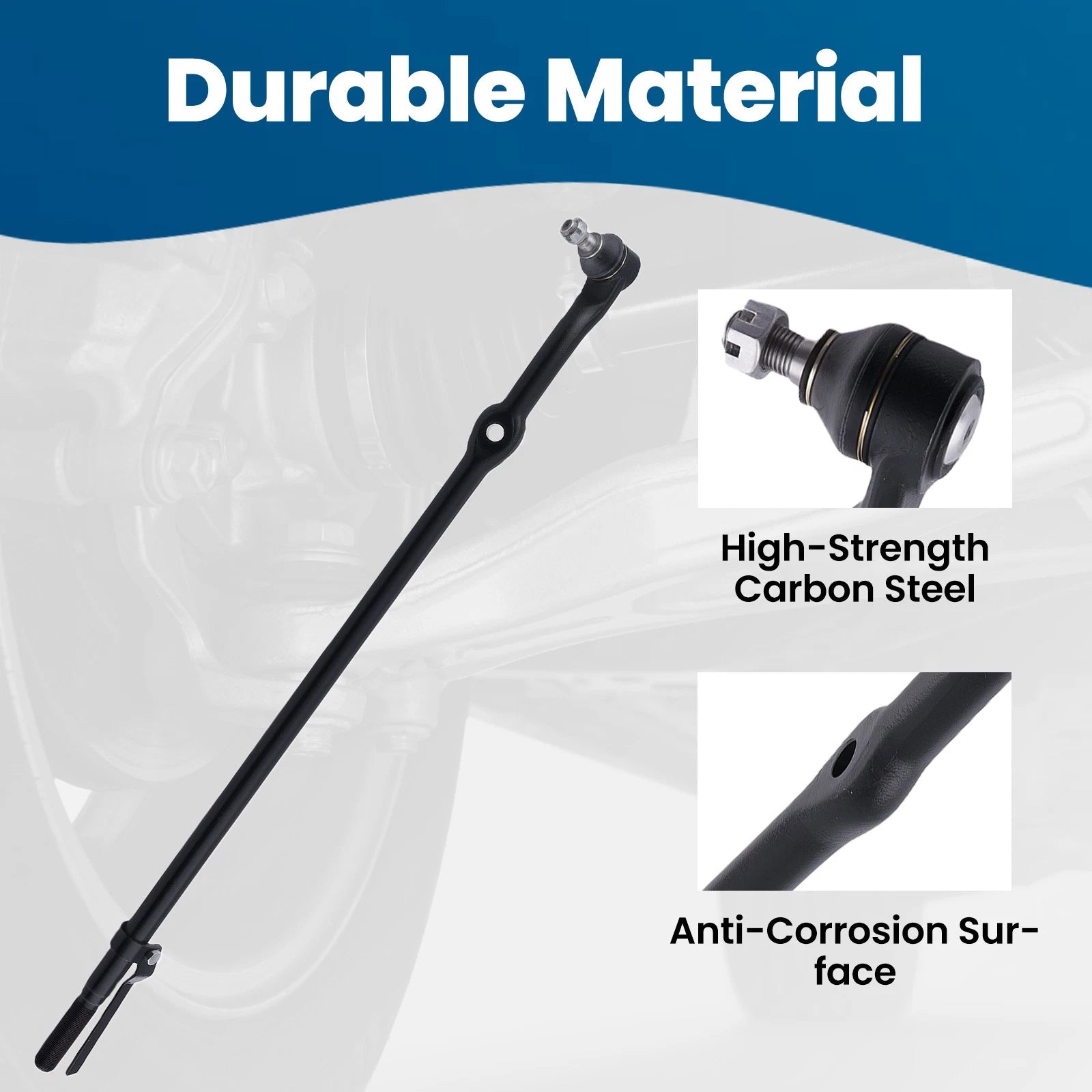 Tie Rod Adjusting Sleeve Center Link for Ford F250 F350 RWD (1980–1997)
