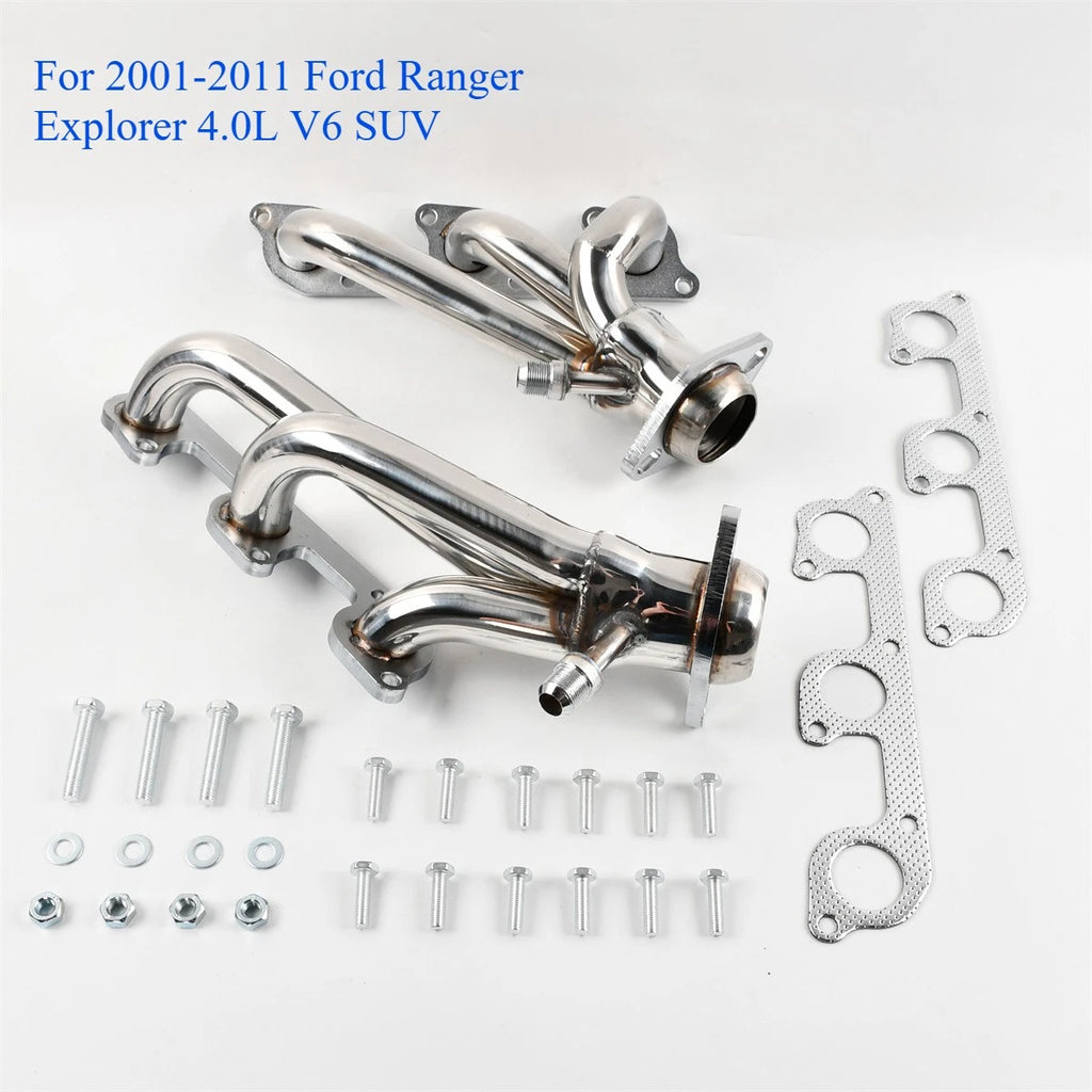 Shorty Exhaust Header Manifold for Ford Ranger Explorer 2001–2011 4.0L V6