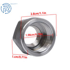 5Pcs ER20 Nut A Type for Clamping Collets (G2.5/25000rpm)