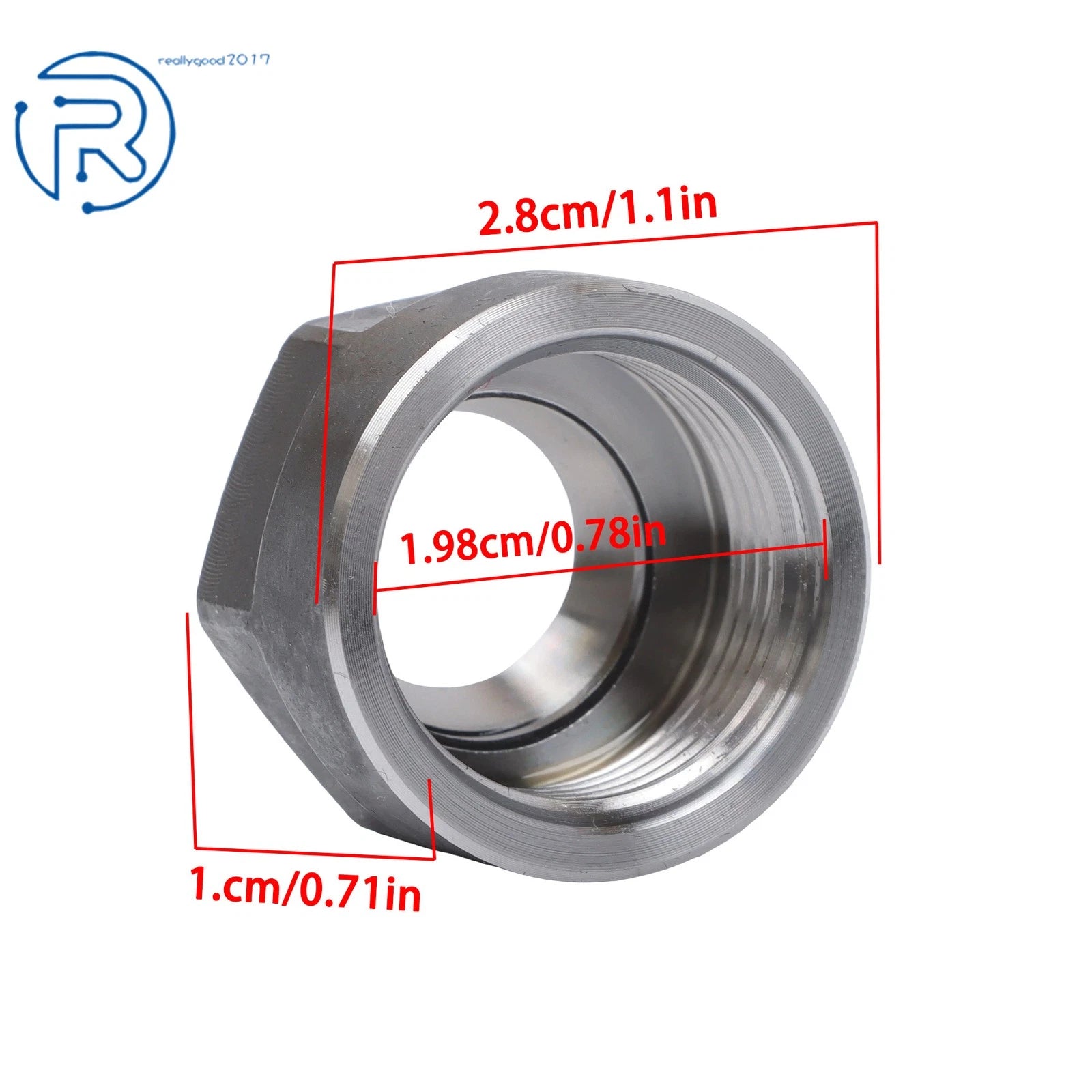 5Pcs ER20 Nut A Type for Clamping Collets (G2.5/25000rpm)