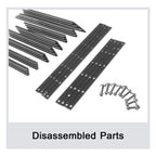 Chrome Wide Rivet Billet Grille Insert for Nissan Frontier (2009-2021)