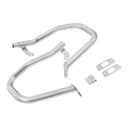 Engine Guard Chopped Black/Chrome Crash Bar for Harley Touring (2014-2024)