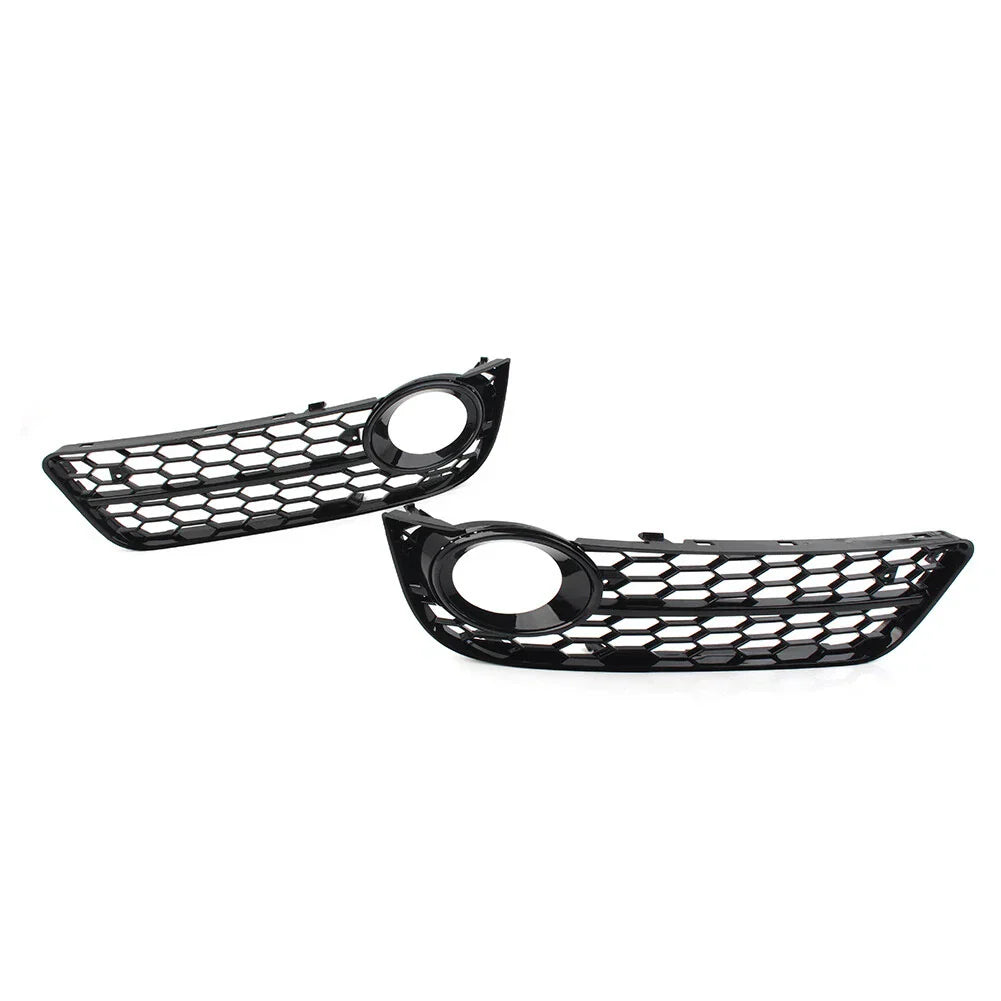 Honeycomb Mesh Fog Light Grille Covers for Audi A5 (2008-2011)