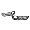 Honeycomb Mesh Fog Light Grille Covers for Audi A5 (2008-2011)