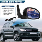 Right Side Mirror Assembly for Volkswagen Tiguan (2009–2018) w/ Turn Signal 1321131