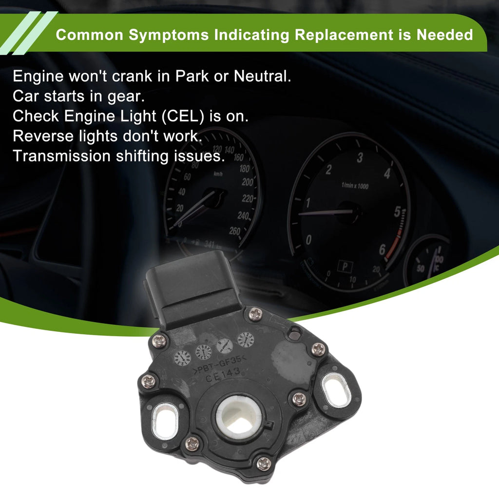 1 Pc Neutral Safety Switch for Nissan Versa 1.6 S (2013–2017) No. 319183MX0A