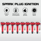 Set of 8 Ignition Coils + 8 Spark Plugs for Volvo S80 XC90 (2005–2011) UF574