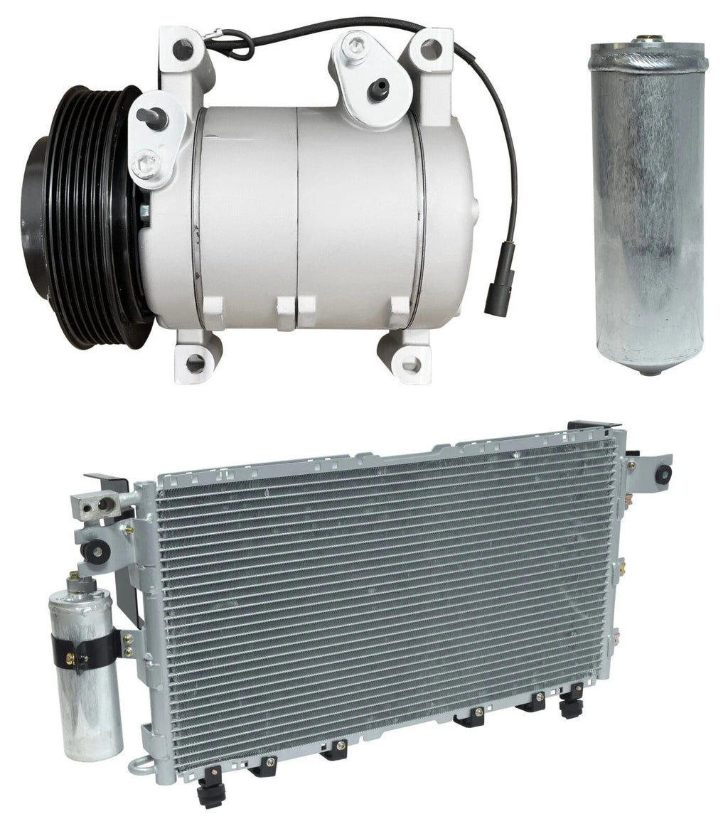 AC Compressor Kit With Condenser for Isuzu Rodeo (2003–2008)