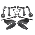 12x Front Lower Control Arm Sway Bar Tie Rods for Ford Mustang (2015–2019)