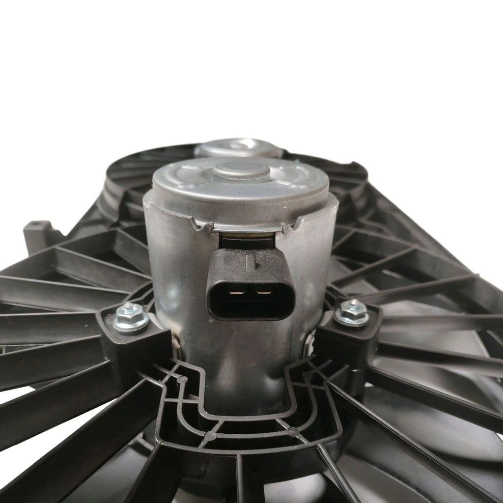 Dual Radiator Cooling Fan Assembly for Chevrolet Pontiac Saturn