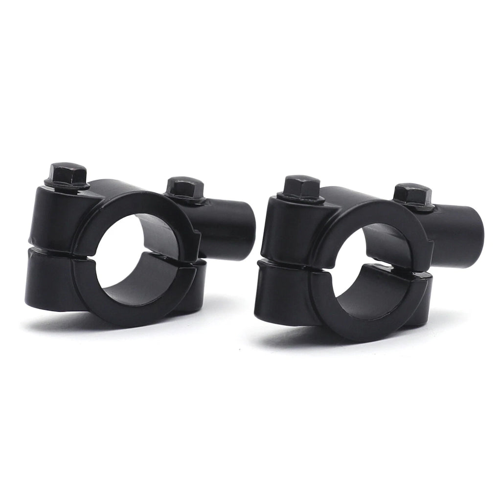 7/8" 22mm Motorcycle Handlebar Mirror Thread Mount Holder Clamp Adaptor