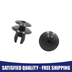 Set of 50 10mm Plastic Rivets Clips for Volkswagen 