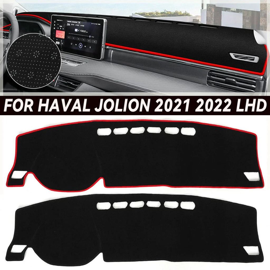 Anti-reflection Dashboard Mat Interior Pad Cover Mat for Haval Jolion (2021–2022)