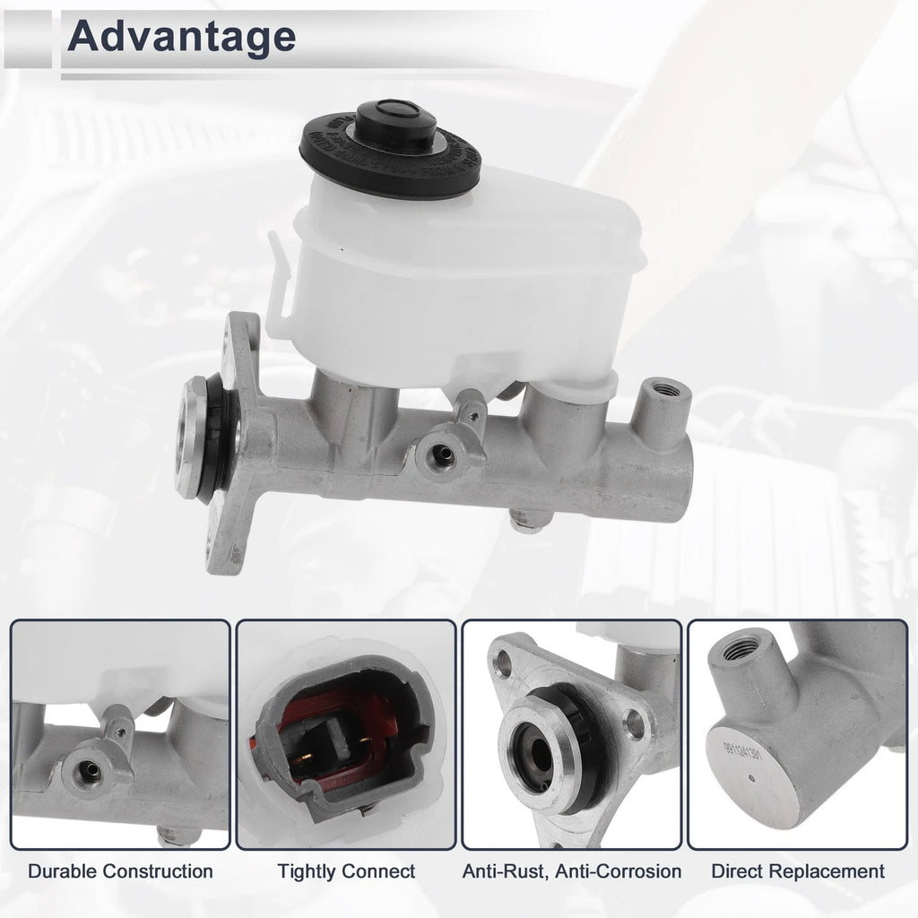 Brake Master Cylinder with Reservoir No. 4720112800 for Toyota Corolla (1992–2002)