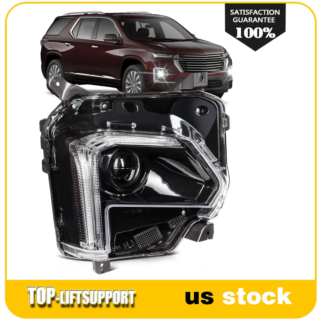 Passenger Side LED Headlight with Projector for Chevy Traverse (2022–2024)
