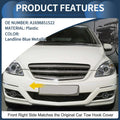 Front Bumper Tow Cover for Mercedes-Benz A-Class (2005-2012) - Landline Blue