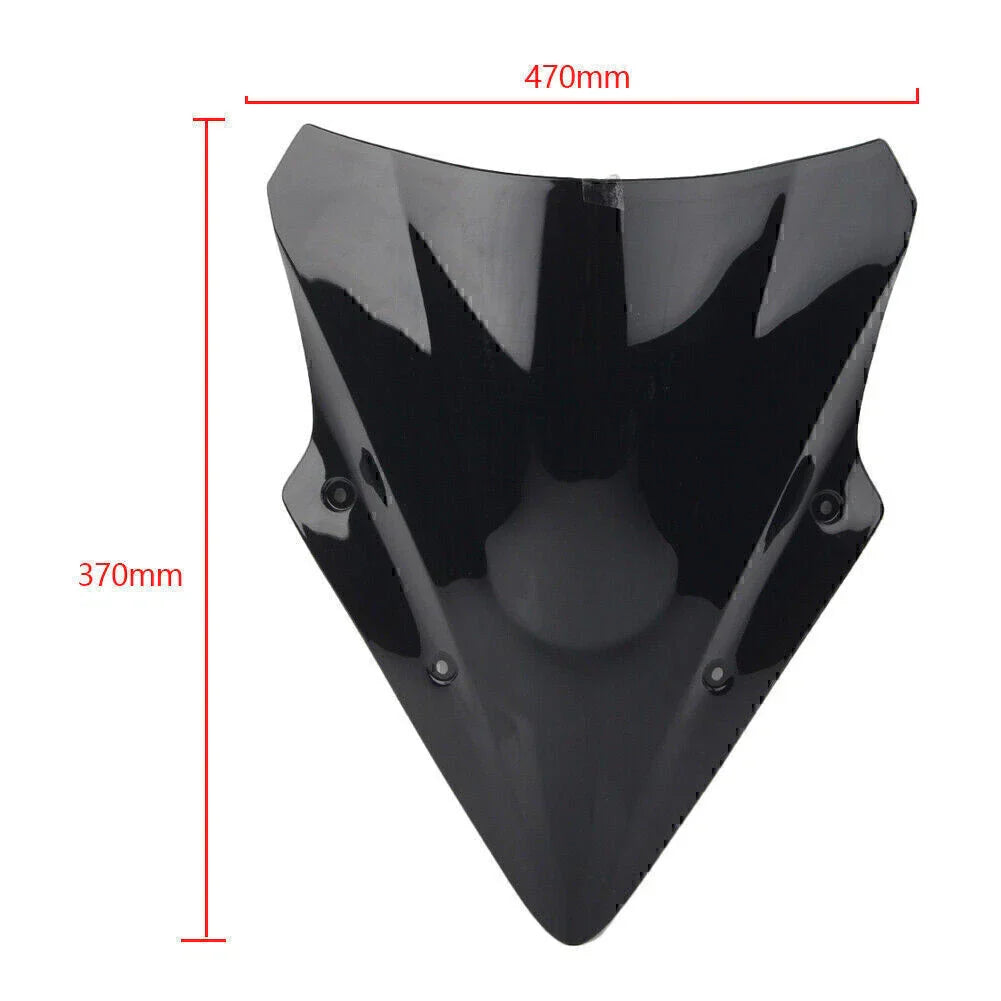 Deep Iridium Front Windscreen for Kawasaki Ninja 650 EX650 ER6F (2017-2019)