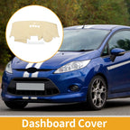 Dashboard Cover for Ford Fiesta MK7 (2009–2017) Dash Mat Carpet Beige