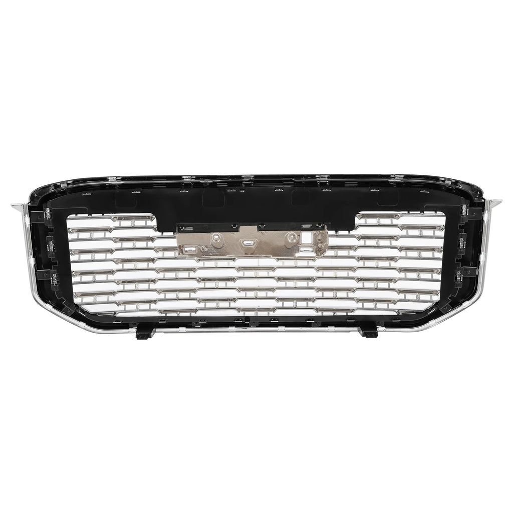 Chrome Front Upper Grille Mesh for GMC Yukon/Yukon XL (2015-2020)