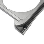 Clear Gray Headlight Door Bezel Set for Toyota Pickup (1979-1981)