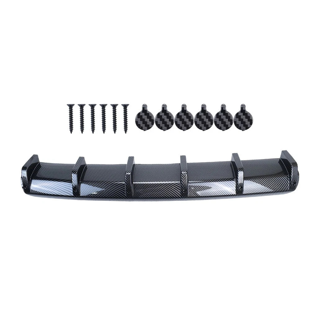 Carbon Fiber Rear Bumper Diffuser Lip Spoiler for Honda Accord Coupe
